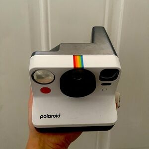 White second generation polaroid